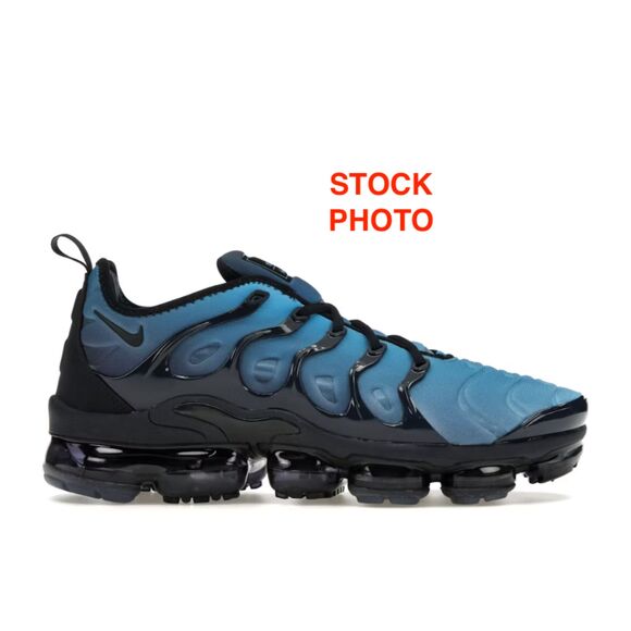 Nike Air Vapormax Plus Sz 8 Blue Obsidian Navy Photo Blue Black 924453-401 mens - Picture 8 of 9